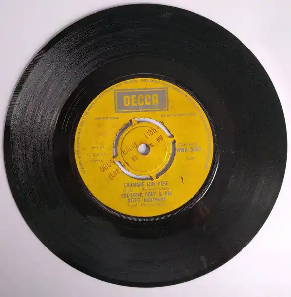 Low Price Ebenezer Obey & His International Brothers : Edumare Lon Pese 7", Single (VG+ / Generic) - Dig Vinyl