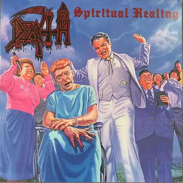 Death : Spiritual Healing LP, Album, RE, RM, RP (M / M) - Dig Vinyl Crafted