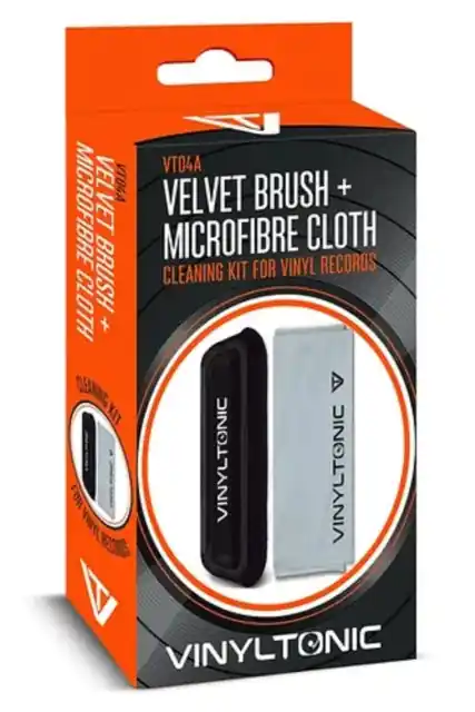 Instant Buy Vinyltonic Velvet Brush & Microfibre Cloth