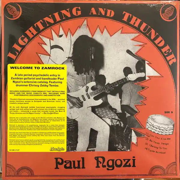 Paul Ngozi : Lightning And Thunder LP, Album, RE (M / M) - Dig Vinyl Weekend Sale