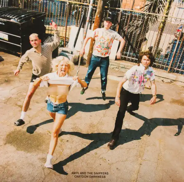 Discount Amyl and The Sniffers : Cartoon Darkness LP, Album, Car (M / M) - Dig Vinyl