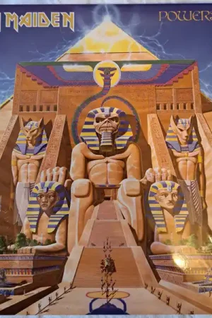 Authentic Iron Maiden : Powerslave LP, Album, RE, RM (M / M) - Dig Vinyl