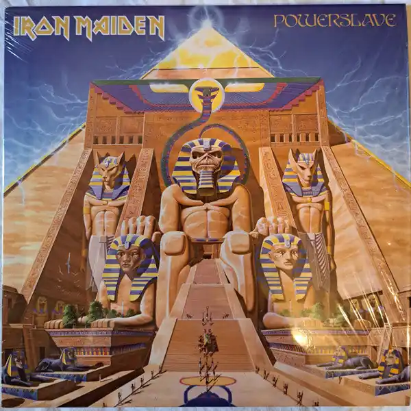 Authentic Iron Maiden : Powerslave LP, Album, RE, RM (M / M) - Dig Vinyl