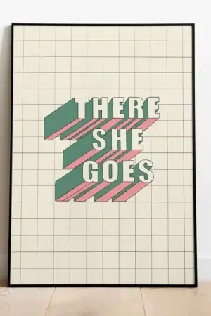 Same Day Shipping La's - There She Goes - Art Print