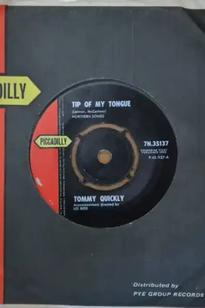 Seasonal Sale Tommy Quickly : Tip Of My Tongue 7" (VG / VG) - Dig Vinyl