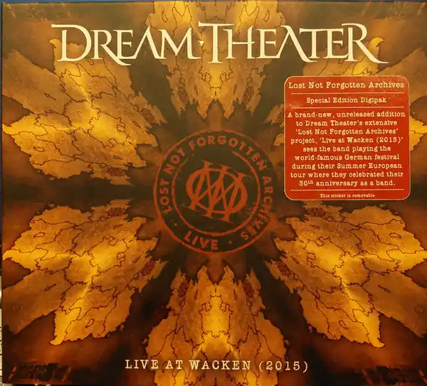 Dream Theater : Live At Wacken (2015) CD, Album, S/Edition (VG+ / VG+) - Dig Vinyl Brand New