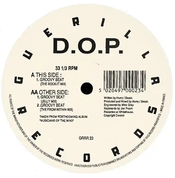 Professional Grade D.O.P. : Groovy Beat 12" (VG / Generic) - Dig Vinyl