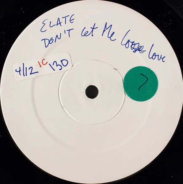 Today Only Elate : Don't Let Me Lose Love 12", W/Lbl (VG / Generic) - Dig Vinyl