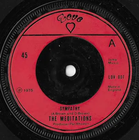 Sympathy / Sympathy Dub Markdown