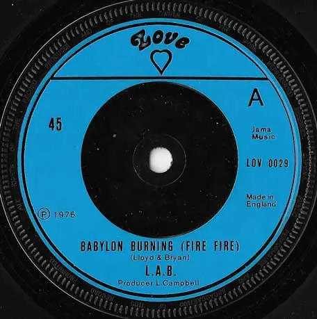 Limited Edition Babylon Burning (Fire Fire) / Fire Dub