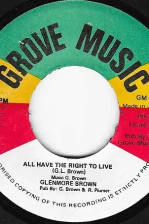 All Have The Right To Live / All Have To Dub Get Yours