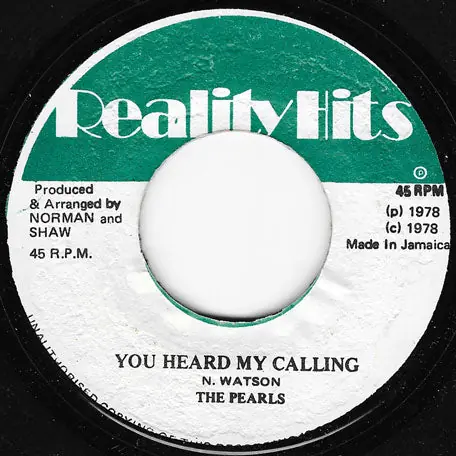 Editor’s Pick You Heard My Calling / Calling Dub