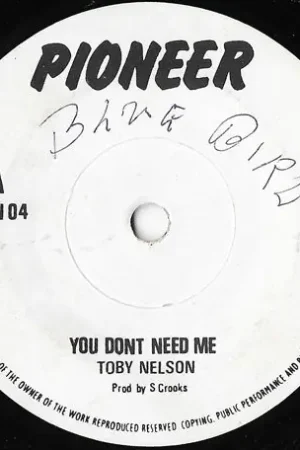 You Dont Need Me / Ver Today Only