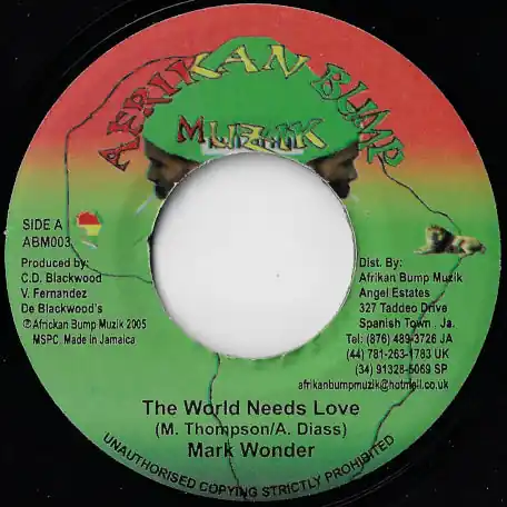 Seasonal Sale The World Needs Love / Keep On Moving