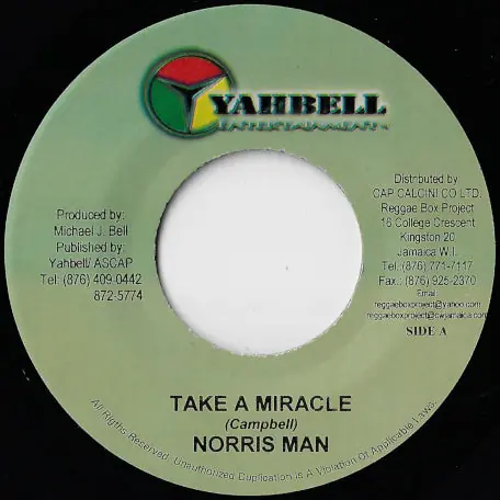 Seasonal Sale Take A Miracle / Fire And Rain Inst