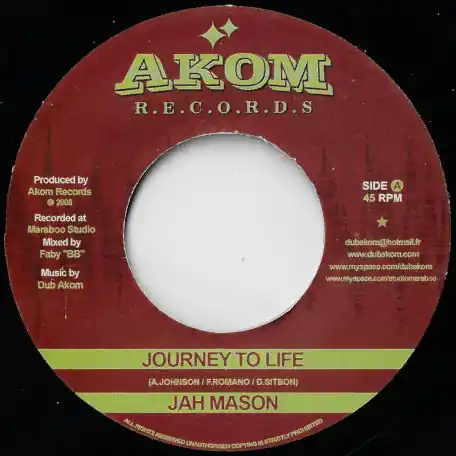 Journey To Life / Mr Babylon New Release