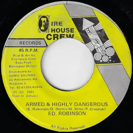 Armed And Highly Dangerous / Danger Ver Free Shipping