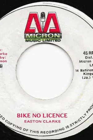Warranty Included Bike No License / Ver