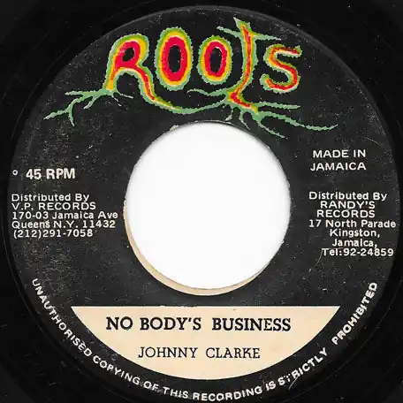 Brand New Nobodys Business / Dub
