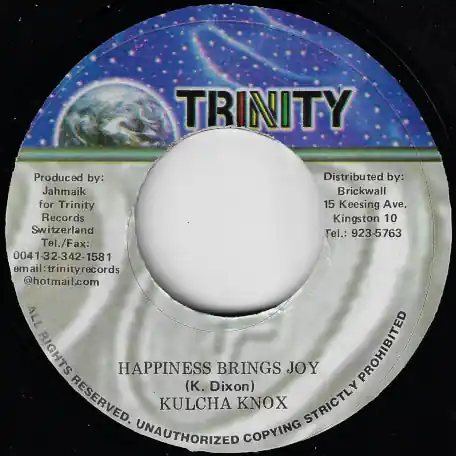 Special Discount Happiness Brings Joy / Warrior Dub