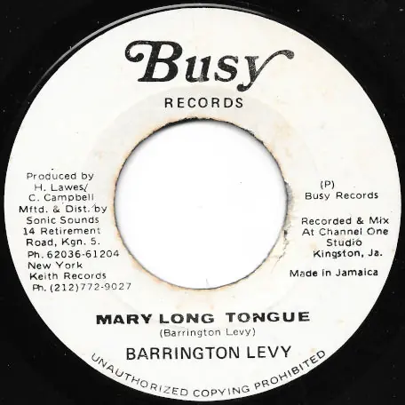 Modern Mary Long Tongue / Ver