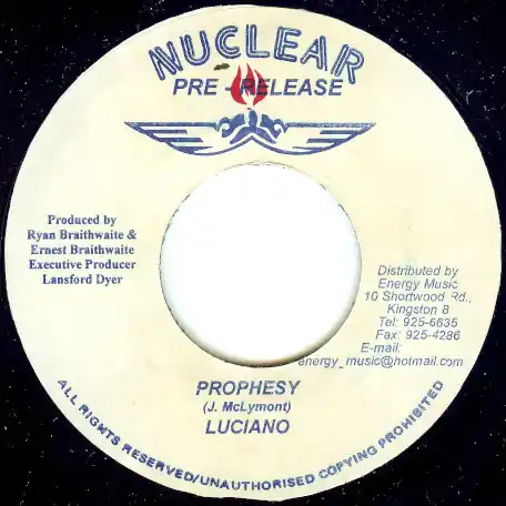 Prophecy / Zion Don’t Miss Out