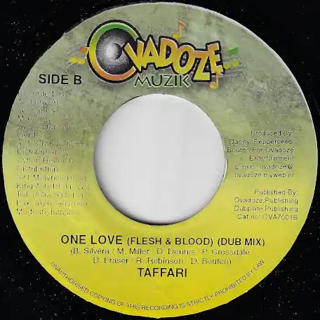 One Love (Flesh And Blood) / Dub Mix Fast Shipping