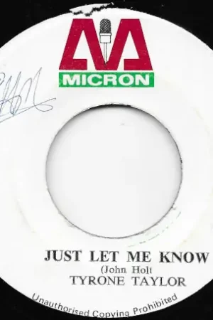 Original Just Let Me Know / Version Of Knowledge