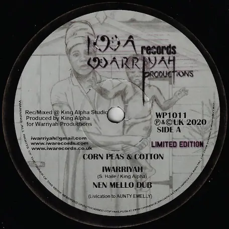 Corn Peas And Cotton / Nen Mello Dub / Chant Dem Down / Dub Chant While Supplies Last