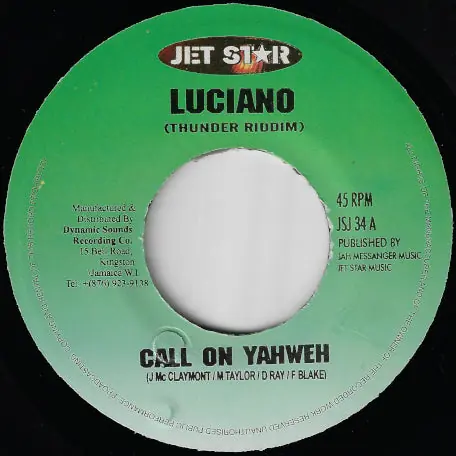 Call On Yahweh / Thunder In Dub Limited Edition