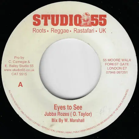 Last Chance Eyes To See / Eyes To C Dub