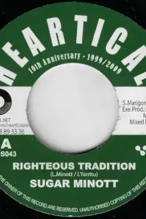Righteous Tradition / Minesterio Del Dub Free Shipping
