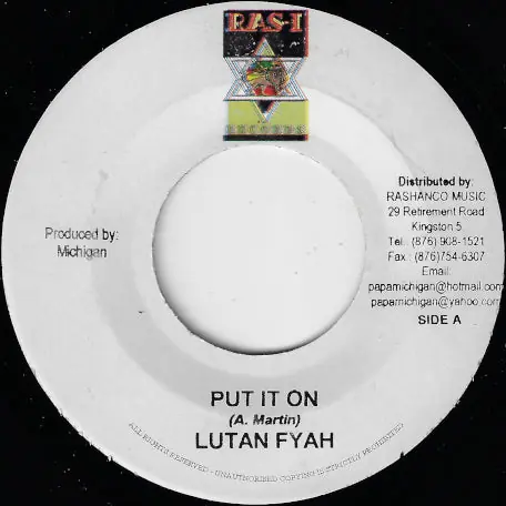 Put It On / Instrumental Order Now