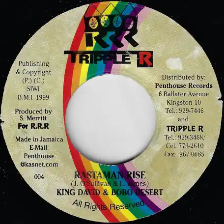 Price Drop Rastaman Rise / King From The East