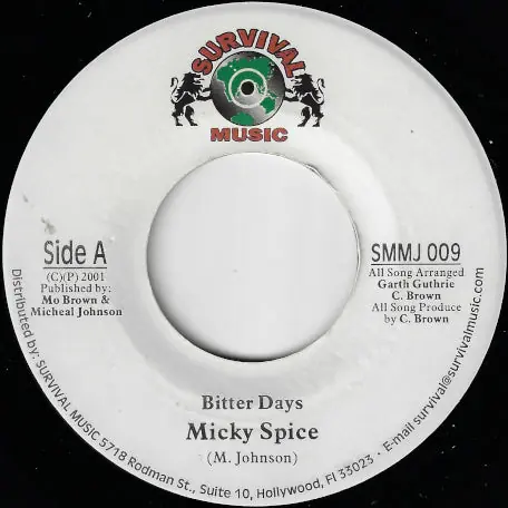 Bitter Days / Bitter Days Remix Free Returns