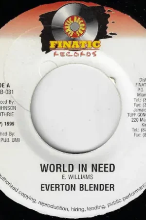 World In Need / 3 In 1 Ver Hot Deal