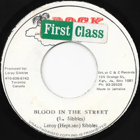 Best Price Blood In The Street / Dub Wise