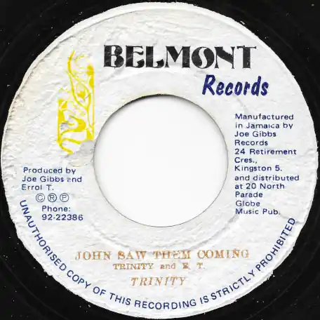 John Saw Them Coming / Roots Kunta Kinte Don’t Miss Out