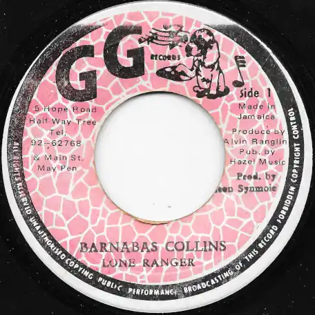 Barnabus Collins / Dub Part Two Today Only