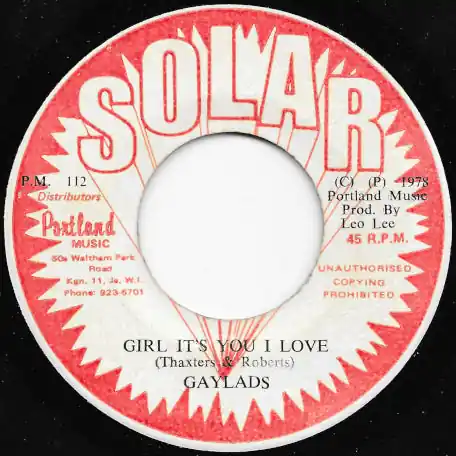 Girl Its You I Love / I Love Dub Super Sale