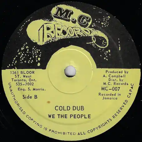 Your Love Has Gone / Cold Dub Popular