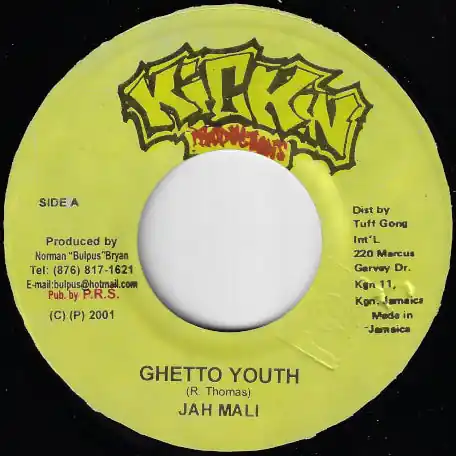 Original Ghetto Youth / Cuss Cuss Ver