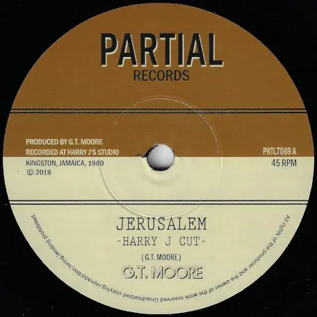 Big Sale Jerusalem (Harry J Cut) / Mount Zion Dub