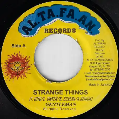 Certified Strange Things / Security Riddim