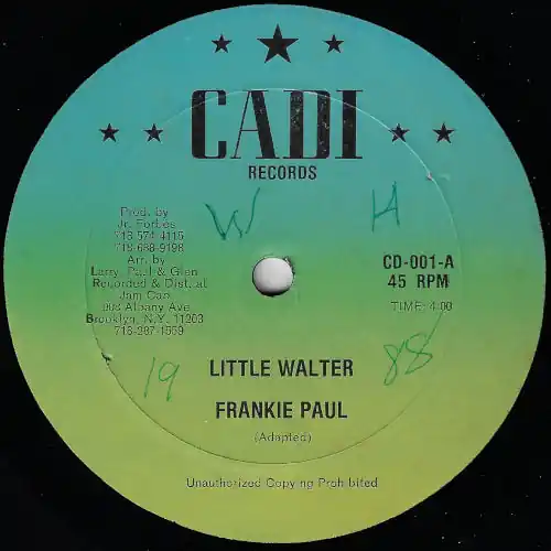 No Minimum Order Little Walter / Junior Style
