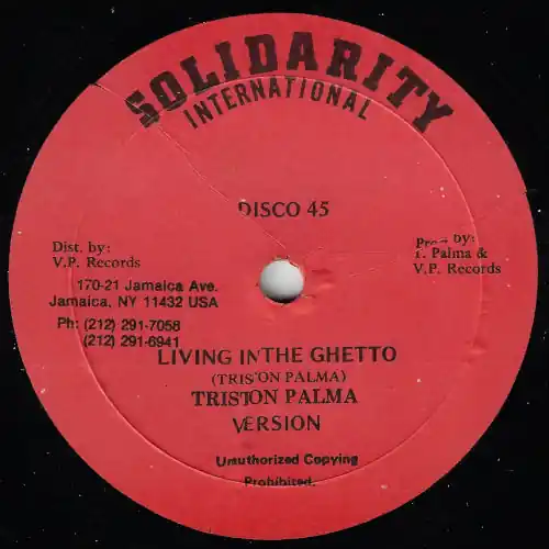 Living In The Ghetto / Ver / Pretty Lady / Ver Seasonal Sale