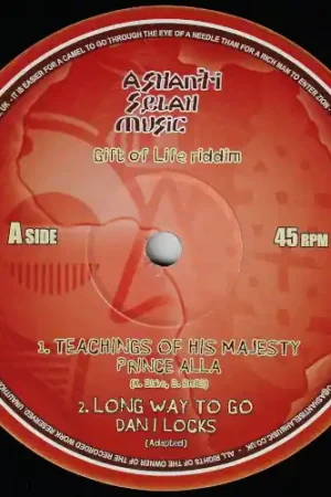 GIFT OF LIFE RIDDIM Teachings Of His Majesty / Long Way To Go / Songs Fast Shipping