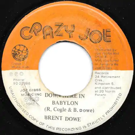 In Demand Down Here In Babylon / Ver