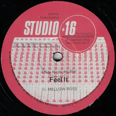 Feel It / Feel Dub Free Delivery