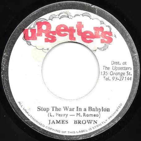 Fast Shipping Stop The War In A Babylon / Dub In Peace